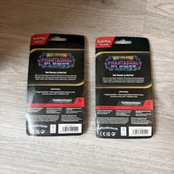 Lot of 2! Pokemon PHANTASMAL FLAMES Checklane Blisters - Image 2