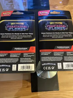 Pokemon Mega Phantasmal Flames Checklane Blister Packs Slugma, Magcargo, Skwovet - Image 2