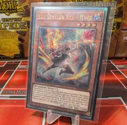 Yugioh RA04-EN026 Sky Striker Ace - Raye (New Art) QCSR 1st MINT - Image 1