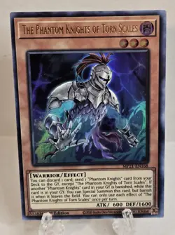 YuGiOh! The Phantom Knights Of Torn Scales MP21-EN168 Ultra Rare 1st Edition NM - Image 1