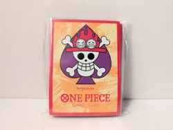 ONE PIECE TCG Premium Matte Sleeves Vol.4 Portgas D. Ace Standard Size (70ct) - Image 1
