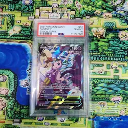 Mew V PSA 10 Alt Art Fusion Strike Pokemon Card 251/264 Sword & Shield FA - Image 1