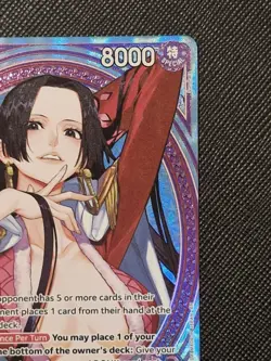 One Piece Card Game Boa Hancock EB03-026 SP English Heroines Extra Booster 03 - Image 3