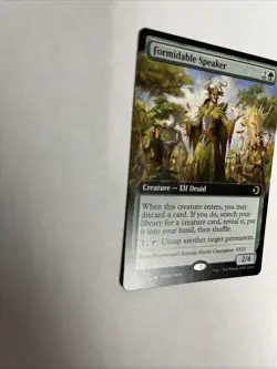 Formidable Speaker Extended Art Nonfoil Lorwyn Eclipsed Card #0366 MTG LP - Image 5