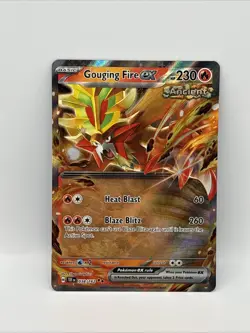 Gouging Fire EX 038/162 - Temporal Forces - Pokemon Card - Image 1