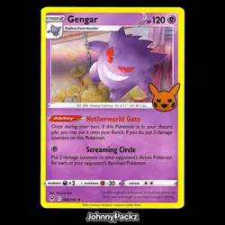 Gengar 066/196 - 2022 Trick or Trade BOOster Bundle Holo Rare - Pokemon Card NM - Image 1