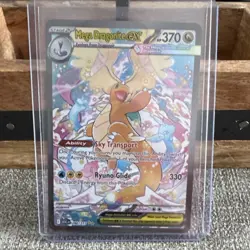 Mega Dragonite EX Pokemon TCG Card Dragon Stage 2 Holo 370 HP 330 Attack 290/217 - Image 1