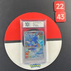 CS3bC - 123/122 CHR Seedraking / Kingdra Pokemon Card Chinese Grade10 - Image 1