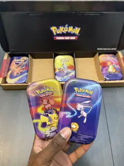 Pokemon Mini Kanto Power Tins - Complete Set (Contains Coins and Art Cards Only) - Image 3