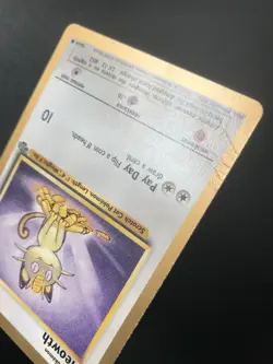 Meowth 56/64 Gold Border Jungle set Wizards Pokemon non-holo rare card - Image 3