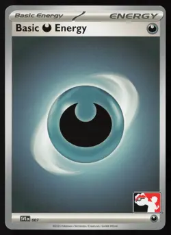 Pokemon Basic Darkness Energy - 007 Prize Pack Series Cards Non-Holo - NM - Image 1