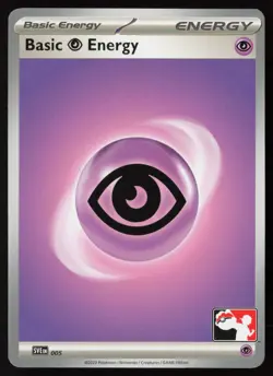 Pokemon Basic Psychic Energy 005 Prize Pack Series Cards Non-Holo Pack Fresh NM - Image 1