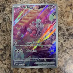 Pokemon TCG Tinkatink Scarlet & Violet Paldea Evolved Holo Card 216/193 - Image 1