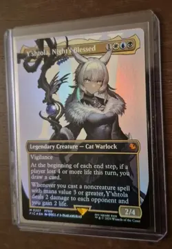 Y'shtola,Night's Blessed (Borderless) Commander:Final Fantasy Foil Well Centered - Image 2