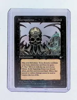 MTG - Magic The Gathering - Necropotence - Ice Age - NP/NM! - Image 3