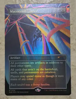 Mycosynth Lattice - Rainbow Foil x1 - Secret Lair Drop Series - NM-Mint, English - Image 1