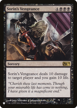 Sorin's Vengeance #111/249 (MP) List Reprints LIST LIST Magic MTG - Image 1