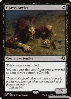 Gravecrawler [INR - 114] - NM [Foil] TCG MTG - Image 1