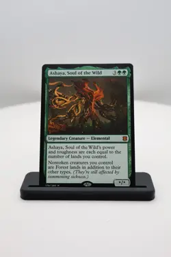 1x Ashaya, Soul of the Wild NM R Zendikar Rising (ZNR) MTG Magic - Image 1