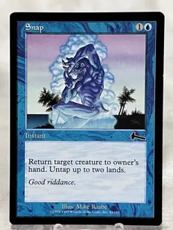 Snap - Urza's Legacy Regular ~LP~ Magic The Gathering MTG - Image 1