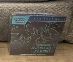 Pokemon TCG Mega Evolution Phantasmal Flames Elite Trainer Box - Image 1