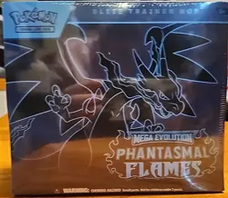 Pokemon Mega Evolution Phantasmal Flames Elite Trainer Box UNOPENED/SEALED - Image 1