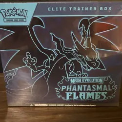 Pokemon Mega Evolution Phantasmal Flames Elite Trainer Box Charizard English - Image 2