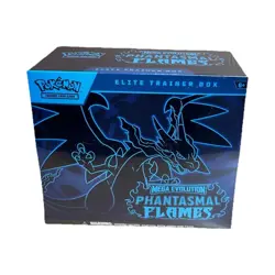 Pokemon Elite Trainer Box Mega Evolution Phantasmal Flames Charizard English TCG - Image 1