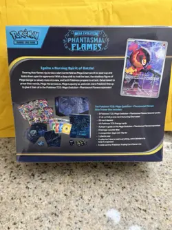 Pokemon TCG Mega Evolution Phantasmal Flames Elite Trainer Box Booster Charizard - Image 2