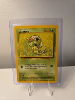 1999 Pokemon Base Set 1st Edition Caterpie 45/102 - Image 1