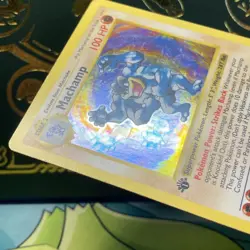 Pokemon TCG Machamp Holo Rare 1st Edition Shadowless Base Set MP + - Image 5