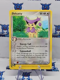 Pokemon Delcatty EX Ruby and Sapphire 29/109 LP - Image 1
