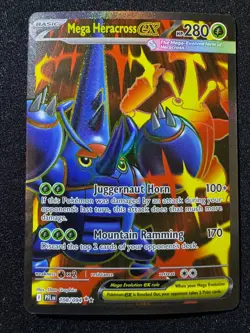 Mega Heracross EX 108/094 Ultra Rare - Pokemon TCG Phantasmal Flames NM/Mint - Image 1