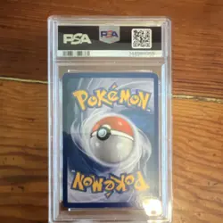 PSA 5 Pokemon Rayquaza EX Rare Reverse Holo 26/110 Holon Phantoms 2006 English - Image 2