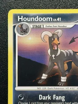Houndoom 18/106 Great Encounters Rare Pokemon Card - Image 2