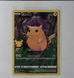 Pokemon Tcg Celebrations Pikachu 005/025 25th anniversary stamped NM condition - Image 2