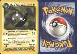 DARK MAGNETON 28/82 RARE TEAM ROCKET POKEMON UNLIMITED MP - Image 1