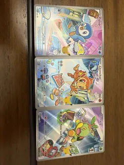 2026 Pokemon TCG Series 1 First Partner Illustration Collection #40 #41 #42 - Image 1