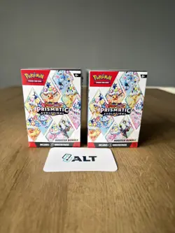 Pokemon TCG: Prismatic Evolutions Booster Bundle - New & Sealed X2 - Image 1