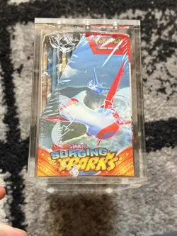 Pokemon TCG Surging Sparks Booster Box 36 Packs - New + Sealed in Acrylic Case - Image 5
