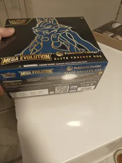 SEALED Pokemon Center Mega Evolution Lucario Elite Trainer Box - Image 5