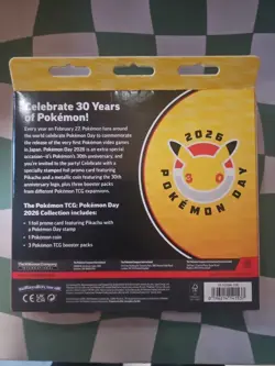 Pokemon TCG: Pokemon Day 2026 30th Anniversary Collection Box New and Sealed - Image 2