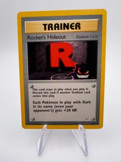 Rocket's Hideout - 63/64 Neo Revelation - Pokemon TCG - 2001 NM - Image 3