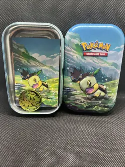 Pokemon TCG: Sinnoh Stars Mini Tin | Turtwig & Luxray *EMPTY* - Image 4