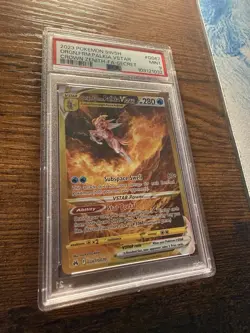 Pokemon 2023 Origin Forme Palkia VSTAR Crown Zenith GG67 Secret Holo PSA 9 - Image 5