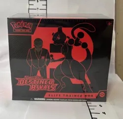 Pokemon Destined Rivals ETB Pokemon TCG New Sealed - Image 1