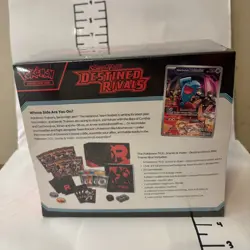 Pokemon Destined Rivals ETB Pokemon TCG New Sealed - Image 2