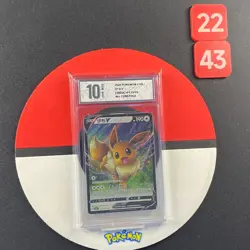 Eevee V CBB2C 01 13/15 - 2025 Chinese Pokemon Gem Pack Vol 2 Grade10 - Image 1
