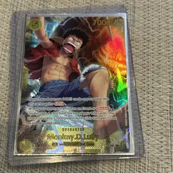 ONE PIECE ENGLISH Monkey D. Luffy OP15-119 SEC Adventure on KAMI's Island OP15 - Image 1