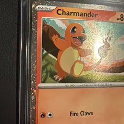 Charmander ASC 020/217 Cosmos Holo Promo SWIRL Ascended Heroes Pokemon Card - Image 4